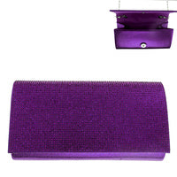 Purple Stone Evening Clutch