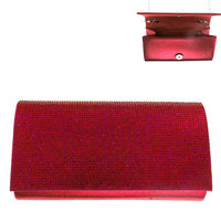 Red Stone Evening Clutch