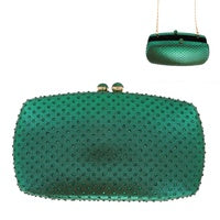 Green Stone Clutch