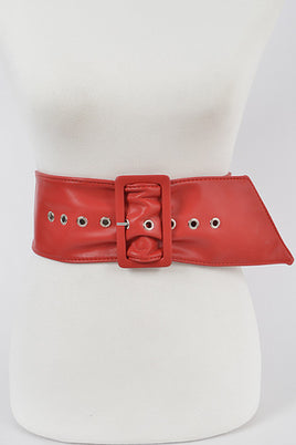 Red Buckle Belt