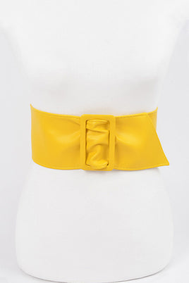 Yellow Buckle Belt