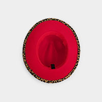 
              Leopard Fashion Fedora Hat
            