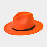 Orange Fashion Fedora Hat