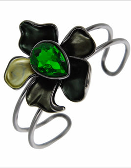 Green Flower Cuff Flower